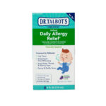 Alívio diário para alergias infantis homeopáticas do Dr. Talbot