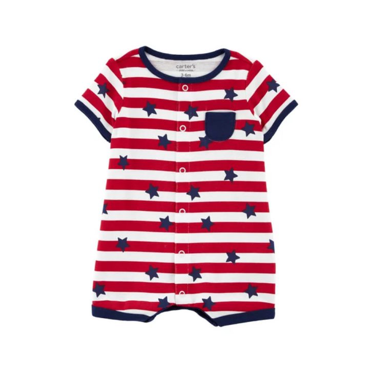 Macacão patriótico para bebê Carter's Child of Mine